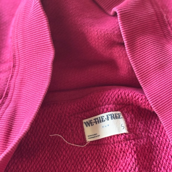 Free People Pink Hooded Jacket - Picture 6 of 8